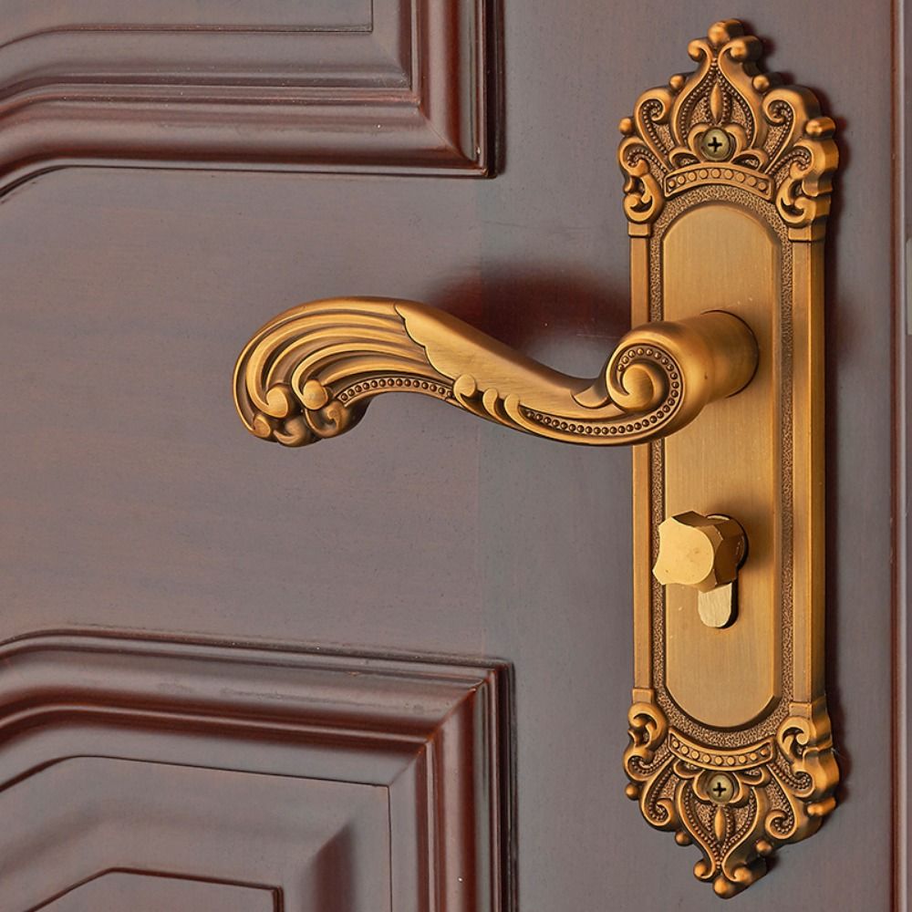 Door Lock - Set Kunci Gagang Pintu Gaya Eropa