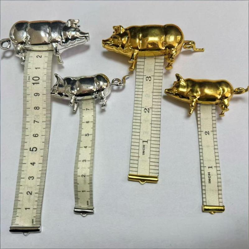 Meteran Mini Bentuk Babi Vinta - Tape Measure ulasan dan harga