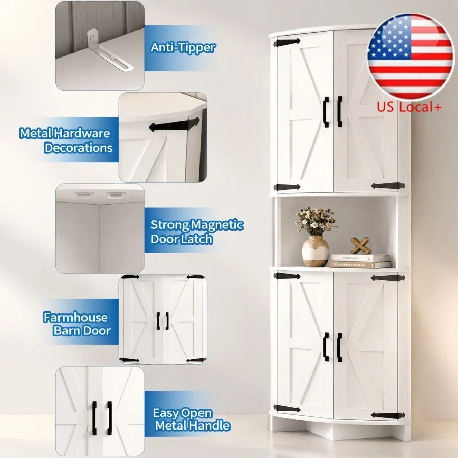Lemari sudut tinggi 64,8 denga - Cabinet Hinges ulasan dan harga