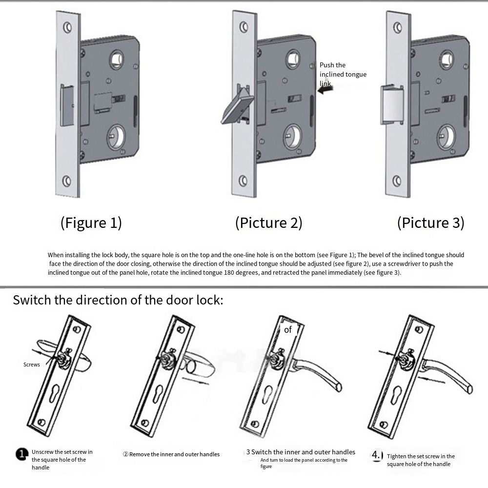 Set Kunci Gagang Pintu Gaya Er - Door Lock ulasan dan harga