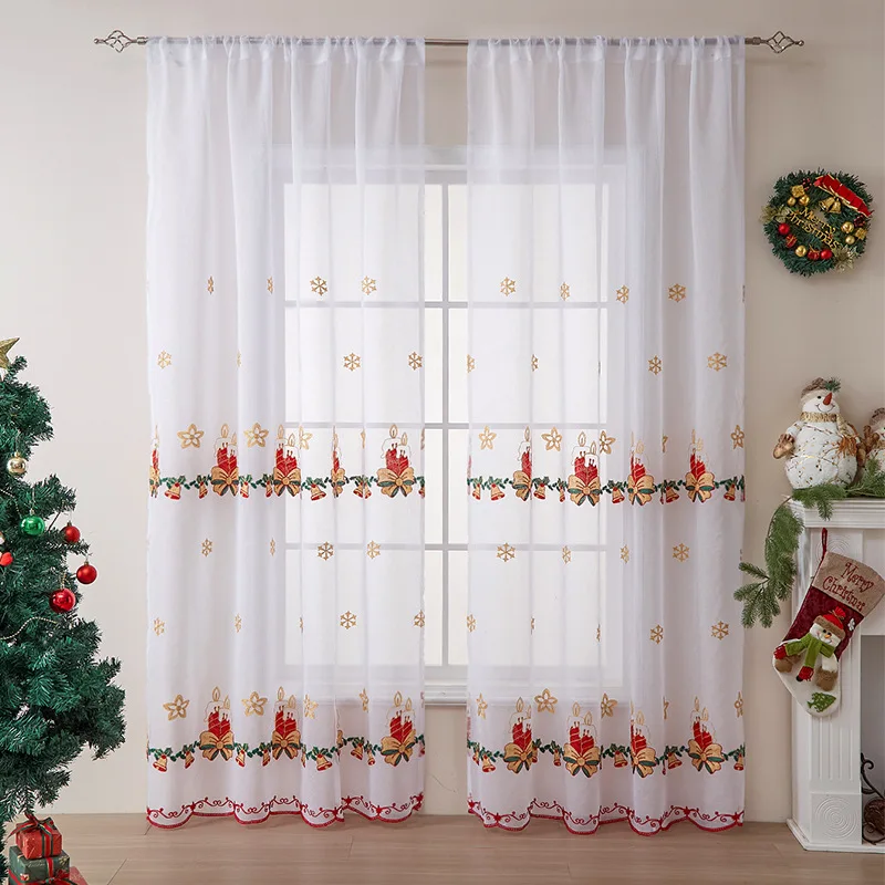 Tirai Natal Gaya Amerika denga - Curtain Rods ulasan dan harga