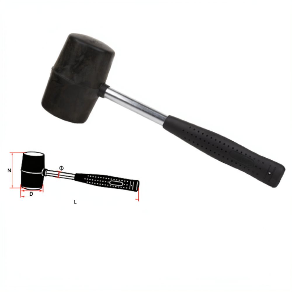 Palu Karet Ergonomis untuk Per - Home Improvement Mark ulasan dan harga